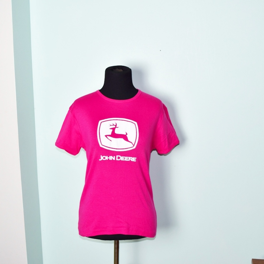 NWT John Deere Pink Top - Picture 1 of 2